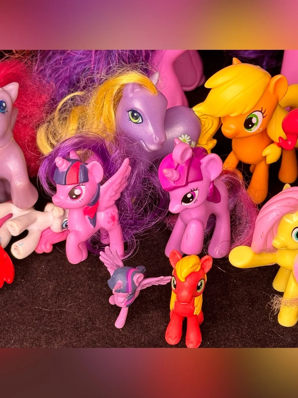 My Little Pony Mixed Lot G4 & G5 - Rainbow Dash, Pipp Petals, Twilight Sparkle